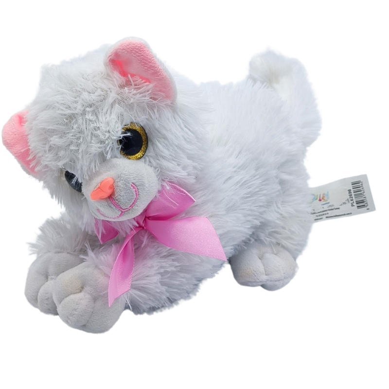 Halley Oyuncak Iri Gözlü Ses Çıkaran Peluş Kedi PL626962