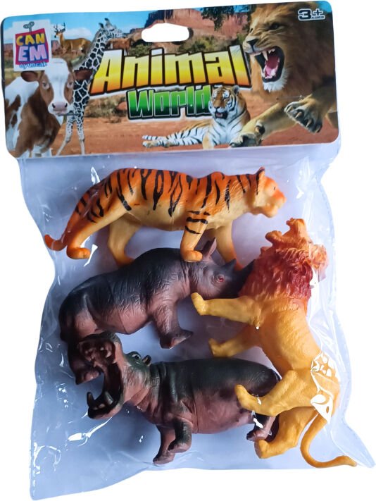 Canem Oyuncak Pvc Vahşi Hayvanlar Seti
