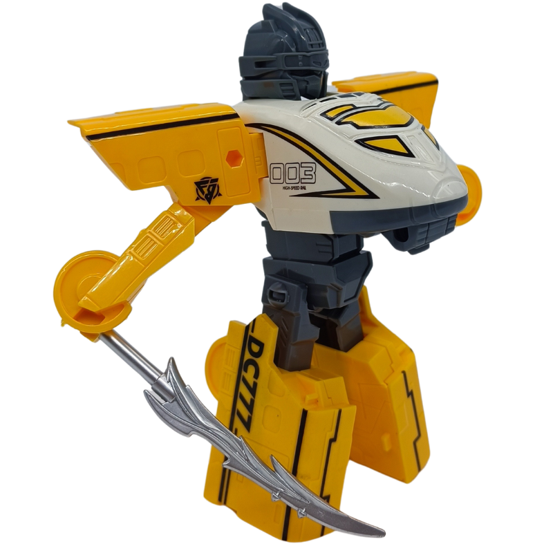 Ctoy Trene Dönüşebilen Oyuncak Robot CTOY-FB141