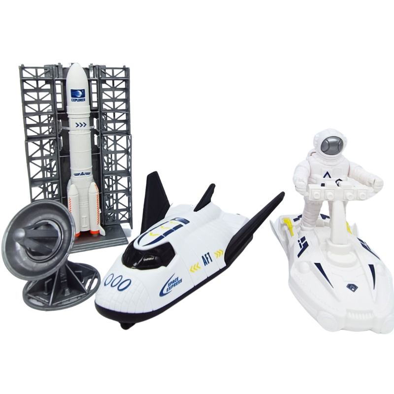 Asya Oyuncak Uzay Seti | Uzay Model Set | Astronot & Roketli Stem Oyuncak  C5840-H133-2