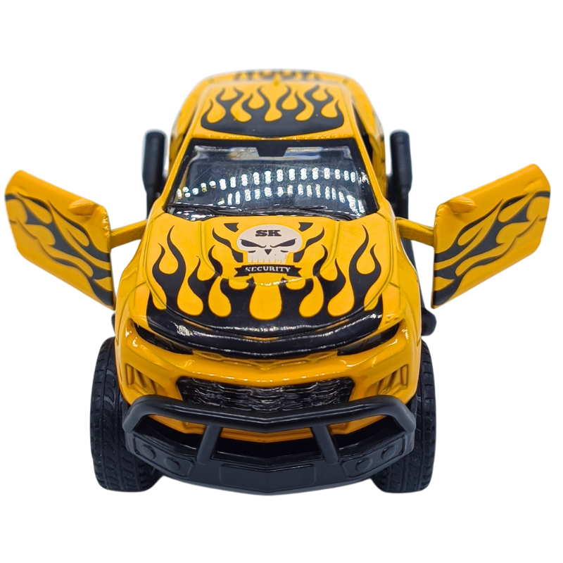 Sunman Oyuncak Max Wheels Kapıları Açılabilen Diecast Metal Off-Road Arabası K147A13
