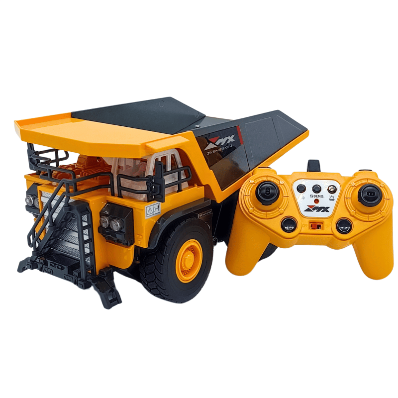 Acar Oyuncak 1:18 Ölçek 9 Kanallı Uzaktan Kumandalı Damperli Kamyon