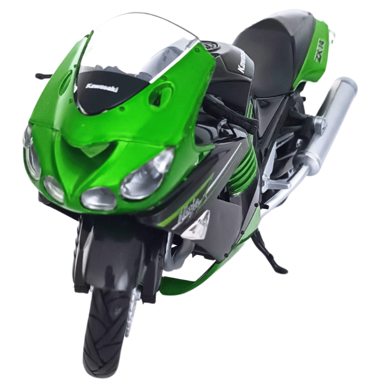 Sunman Nry-1:12 Motosiklet Kawasaki Zx-14 Yeşil S00057793
