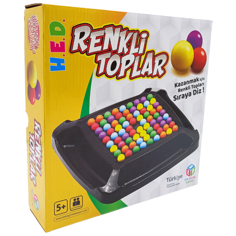 Hobi Eğlence Dünyası Renkli Toplar Eğlenceli Strateji Oyunu