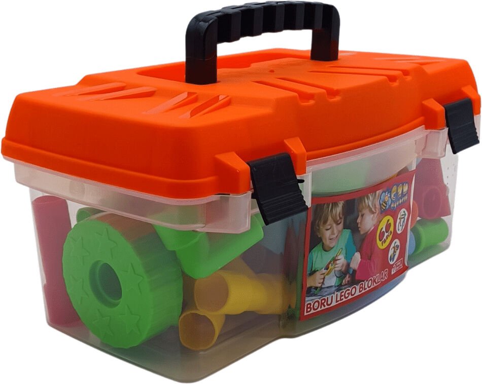 Can Oyuncak 66 Parça Eğitici Boru Blok Oyuncak