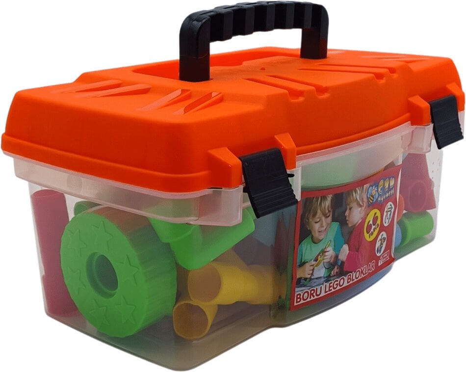 Can Oyuncak 66 Parça Eğitici Boru Blok Oyuncak