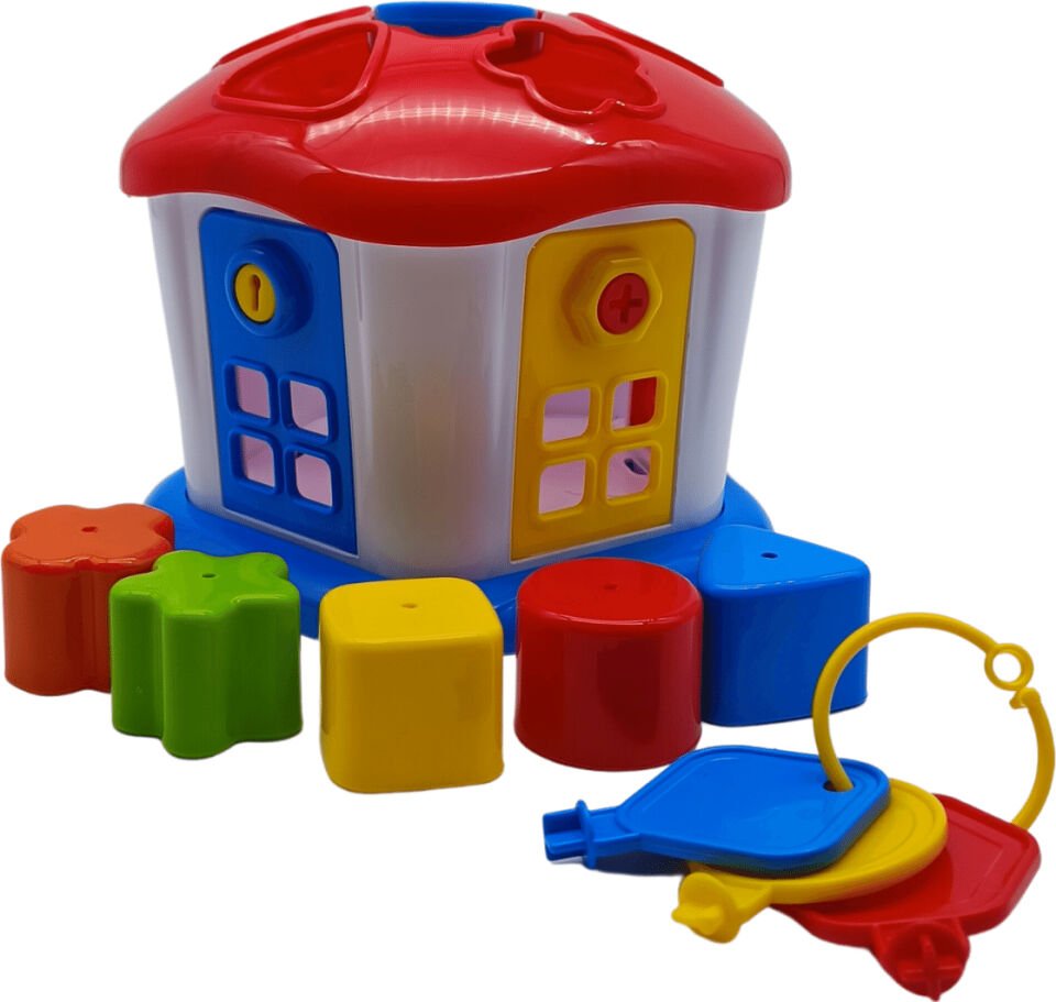 Dolu Oyuncak Bul Tak Eğitici Ev