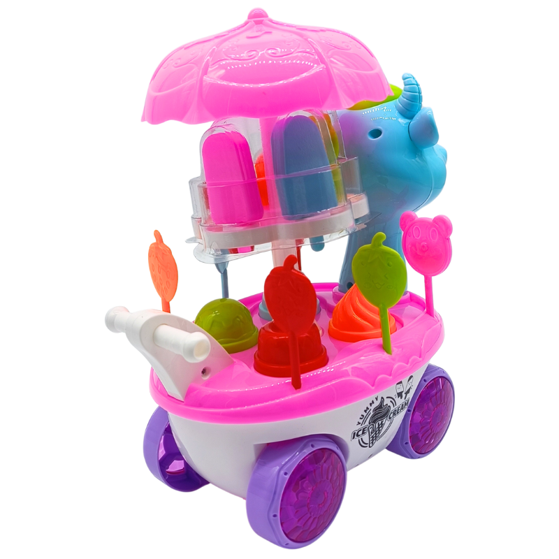 Aya Toys Işıklı Müzikli Oyuncak Dondurma Arabası 40265