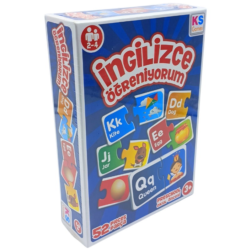 Ks Games Ingilizce Öğreniyorum Puzzle Eğitici Kartlar Eg 258