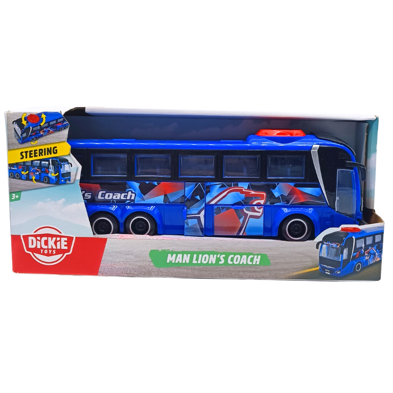 Dickie Man Lions Oyuncak Otobüs Lisanslı Şehir Otobüsü SMB-203744017