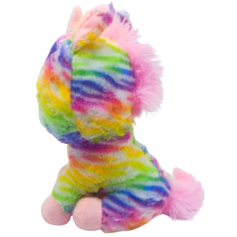 25 cm Renkli Unicorn Peluş Oyuncak PL62861