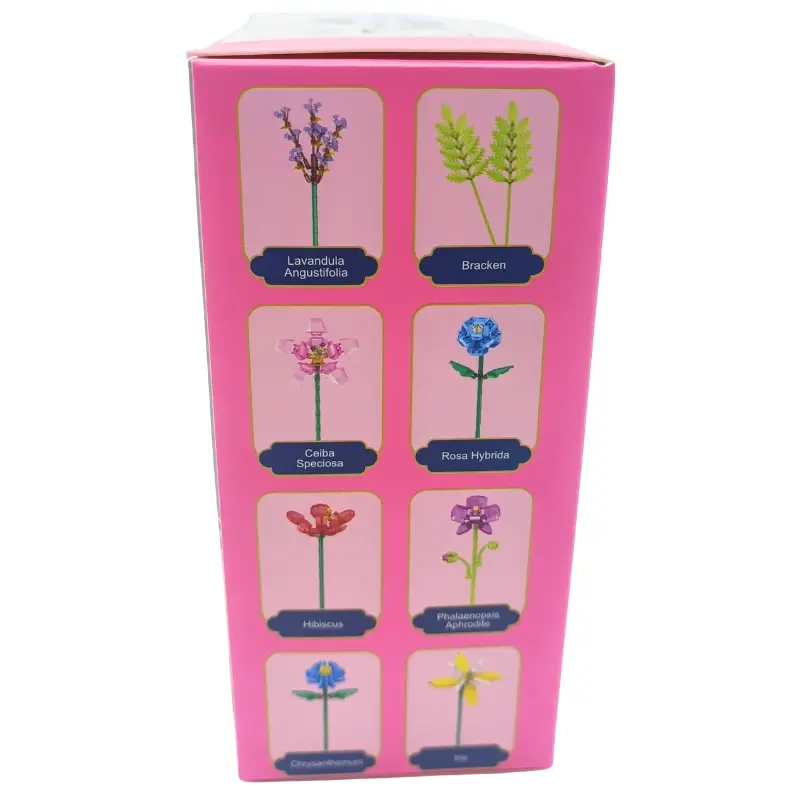 Ctoy Mini Çiçek Blokları Yapı Seti CTOY-749