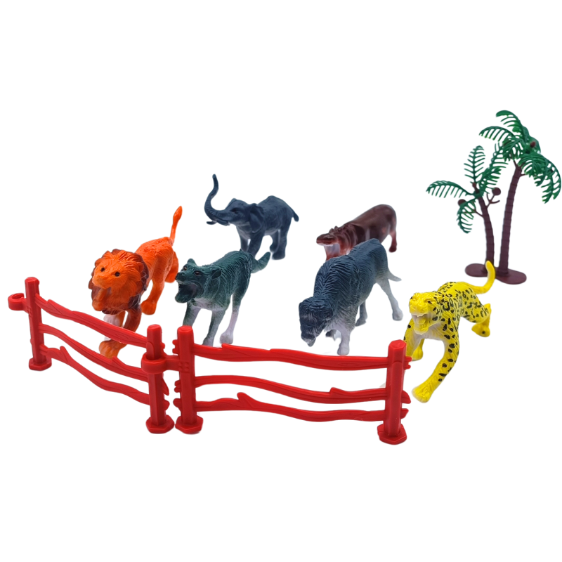 Samatlı Oyuncak Vahşi Hayvanlar Seti 2039