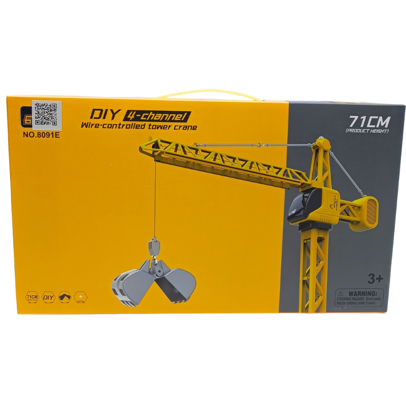 Can Oyuncak Kablo Kumandalı Kule Vinç 8091E