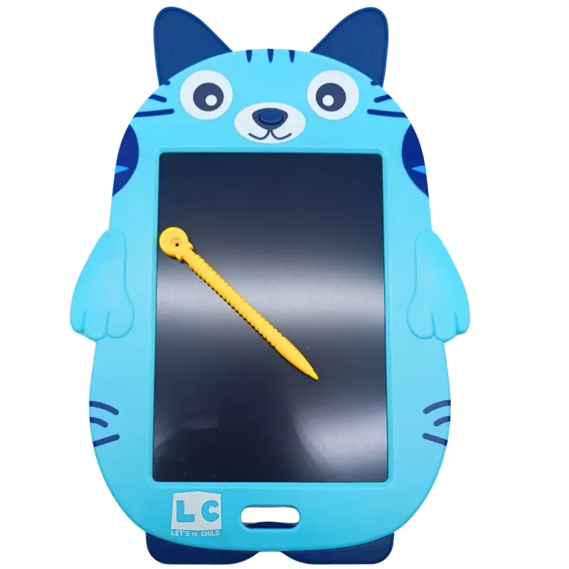 Lc Eğitici Kedi Figürlü Tablet- Pilli Çizim Tableti LC-31070