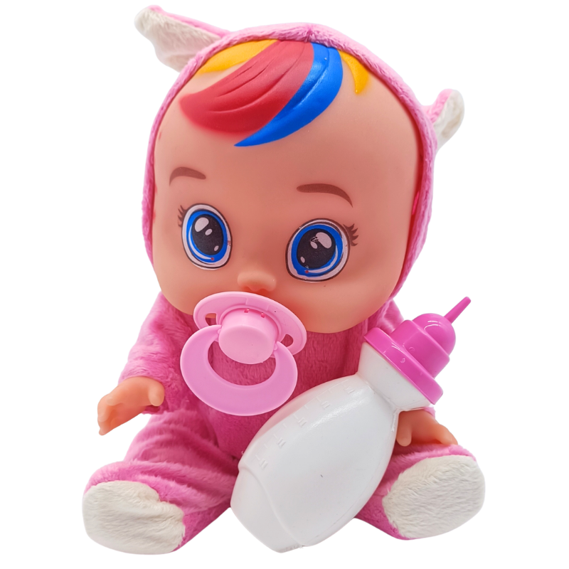 Global Toys Ağlayan Emzikli Roza Bebek