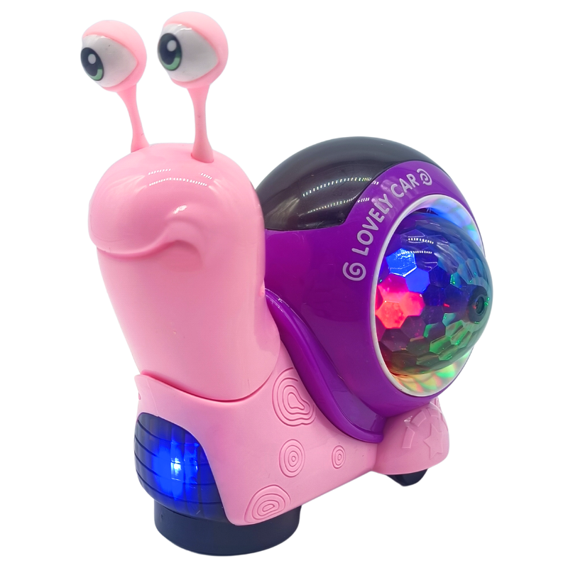 Seher Oyuncak  Sevimli Sesli Işıklı Oyuncak Salyangoz SHR-RS-9024C