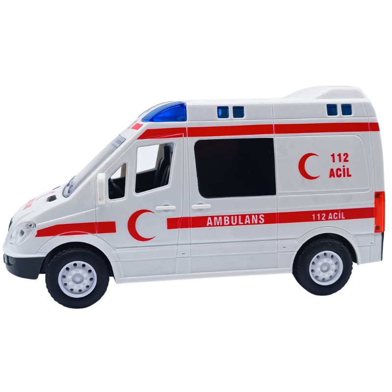 Canali Toys Işıklı Pilli Oyuncak Ambulans CNL-9999
