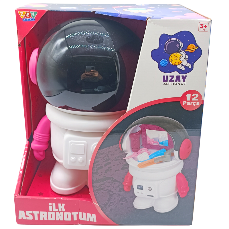 Zey Toys Büyük Boy Oyuncak Astronot Figürü ZEY3034