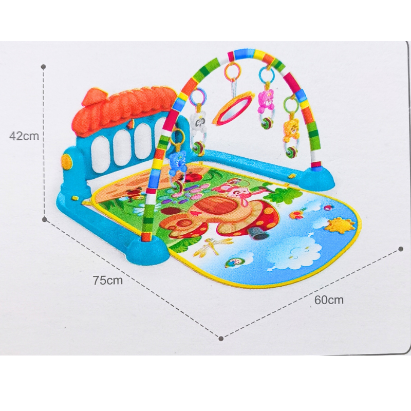 Birlik Oyuncak Gökkuşağı Piyanolu Oyun Halısı HE0638