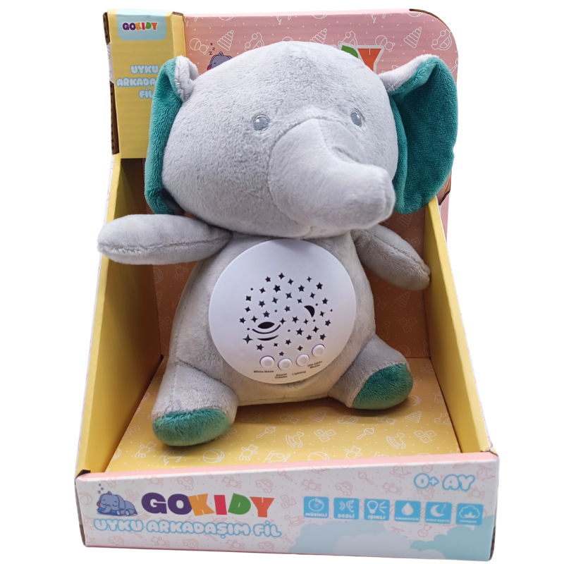 Gokidy Sevimli Uyku Arkadaşı Fil 64707