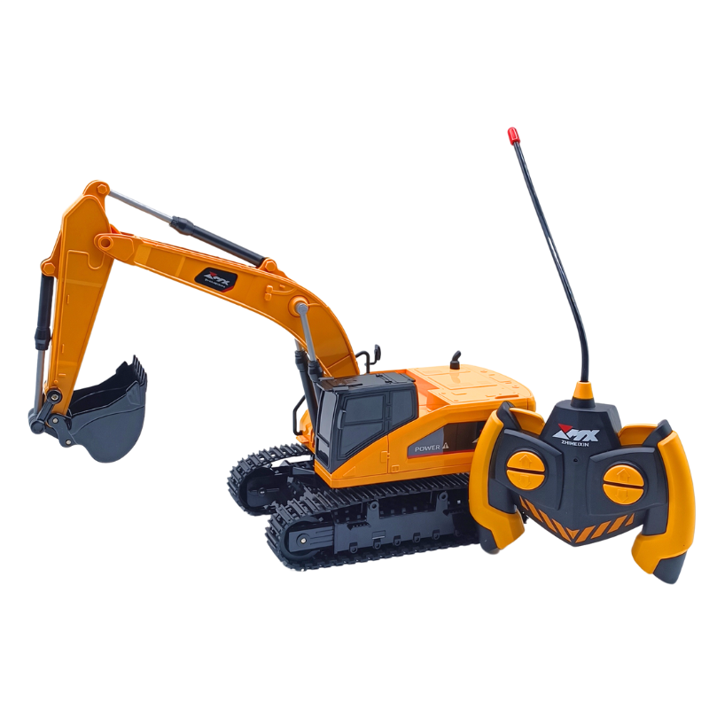 Seher Oyuncak 5 Kanallı Metal Kepçeli Uzaktan Kumandalı Ekskavatör Z6807A